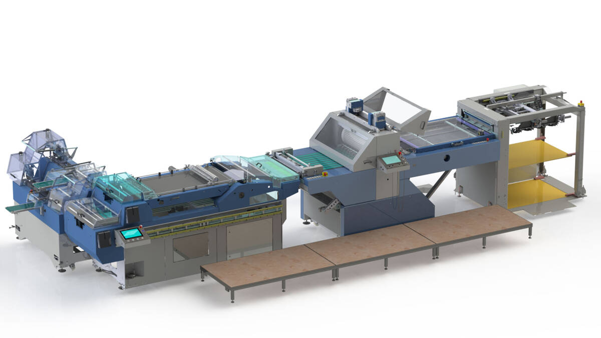 System 750 kortproduktion og samling