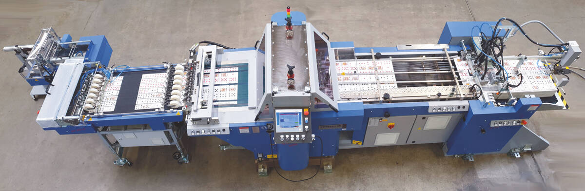 System 550 kortproduktion og samling